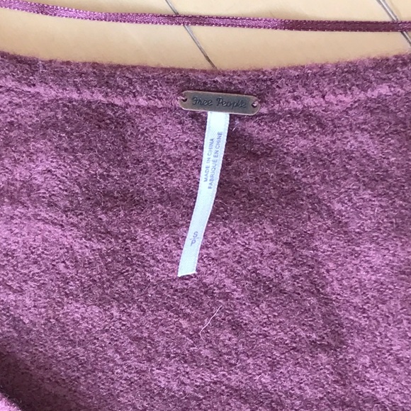 Preowned Free People sweater - mauve - small - Picture 4 of 8